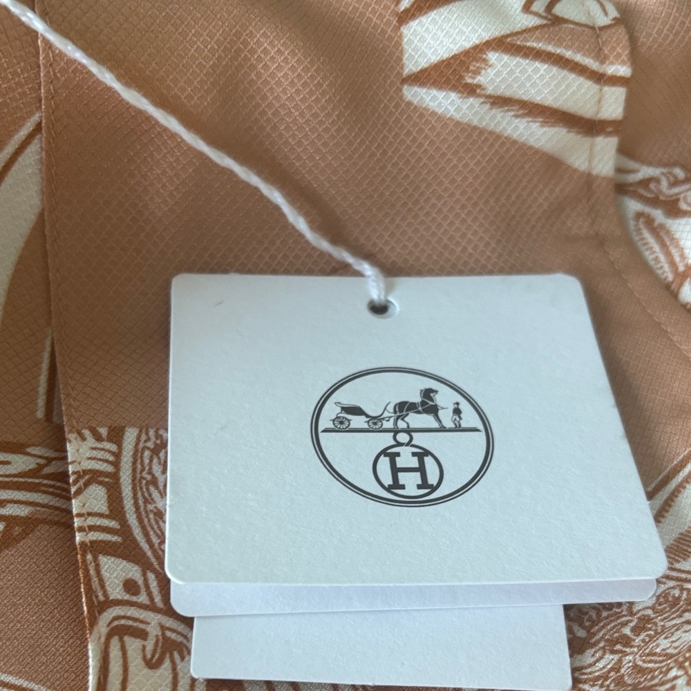 HERMES WOMAN TROUSERS ROSE PIERRE DE LUN. Brand new with tags! - Picture 5 of 7